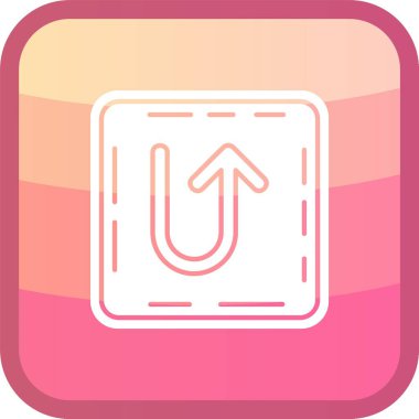 ok simgesinin vektör illüstrasyonu