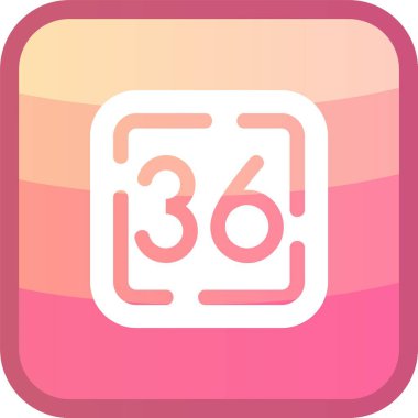 vektör Takvimi Simgesi illüstrasyonu