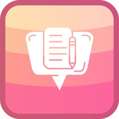 Modern b 'nin vektör illüstrasyonunda belgenin eksik simgesi