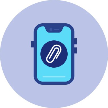 Telefon simgesinin vektör illüstrasyonu