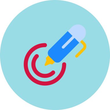 Vektör Mıknatıs Simgesi, vektör illüstrasyonu