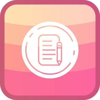 Web ve mobil için vektör simgesi