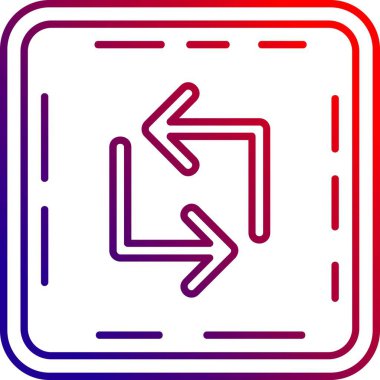 ok simgesinin vektör illüstrasyonu