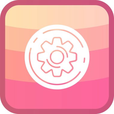 Vektör ayarı Simge illüstrasyonu