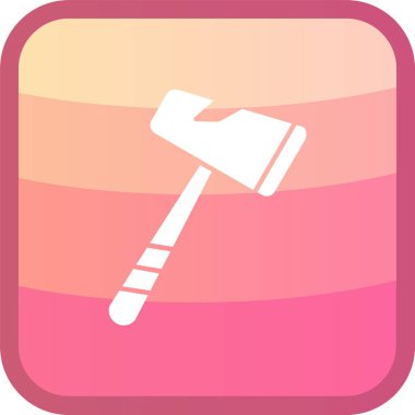 kürek simgesi vektör illüstrasyonu