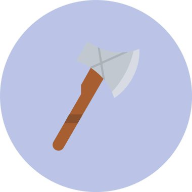 Balta düz simge, vektör illüstrasyonu