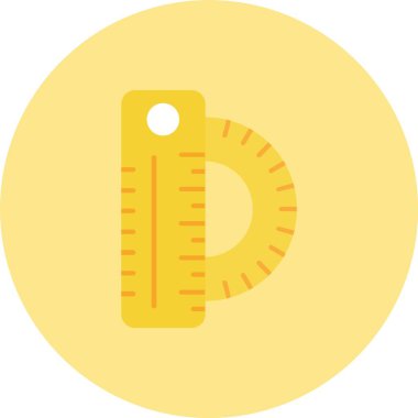 Ölçüm simgesi düz biçimle