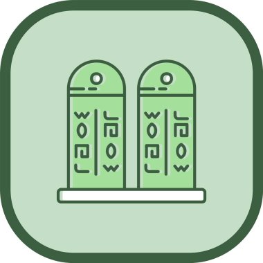 Eşsiz elektronik aygıtlar vektör simgesi