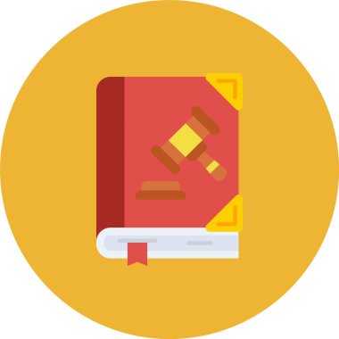 Vektör kitabı düz illüstrasyon simgesi