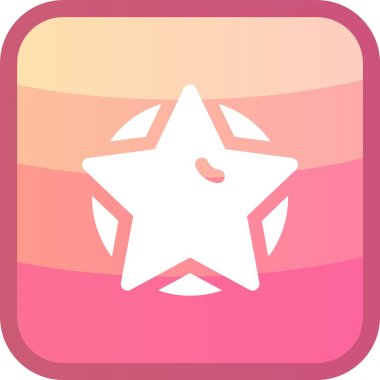 yıldız simgesi, vektör çizimi