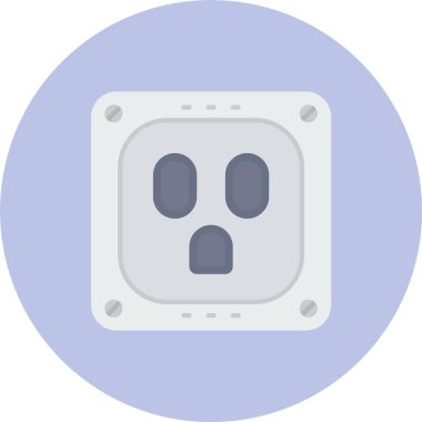 Çizgi film simgesinin vektör çizimi