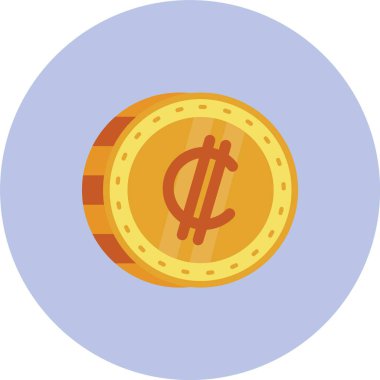 Sikke Simgesi vektör illüstrasyonu