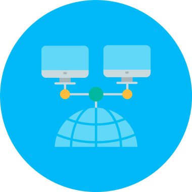 vektör İnternet simgesi illüstrasyonu