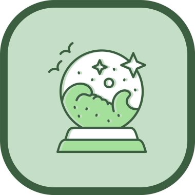 güzel dünya ve gezegen çizgisi vektör simgesi