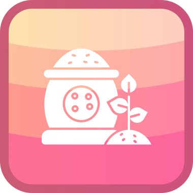 Bir çanağın vektör illüstrasyonu