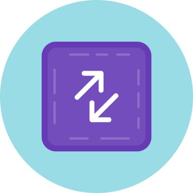 Vektör yön simgesi