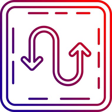 ok simgesinin vektör illüstrasyonu