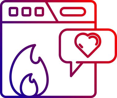 Elektrikli fırın simgesi, basit tarzı