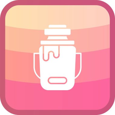 Modern b 'nin vektör illüstrasyonu eksik simgesi