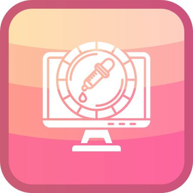 seo modern simgesinin vektör illüstrasyonu