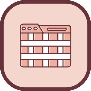 seo modern simgesinin vektör illüstrasyonu