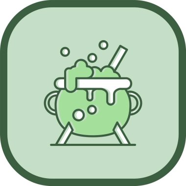 Benzersiz bira kupası vektör çizgisi simgesi