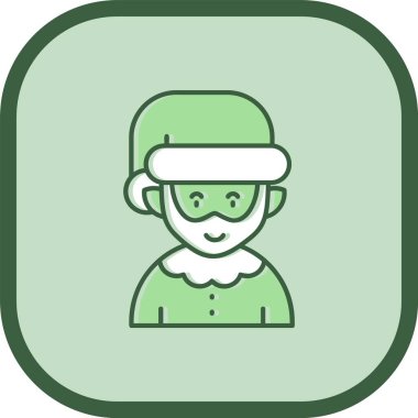 Şapka ve kostüm giyen yakışıklı bir adamın vektör çizimi