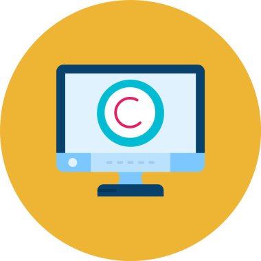 vektör dizüstü simgesi illüstrasyonu