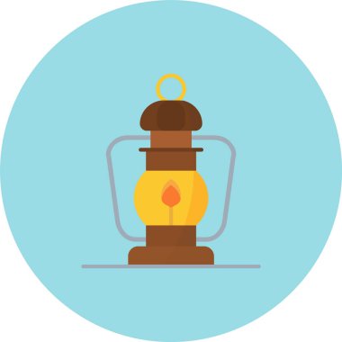 Benzersiz fener vektör simgesi