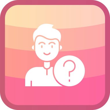 soru işareti vektör tasarım şablonu