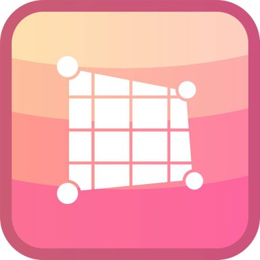 Bir takvim simgesinin vektör illüstrasyonu