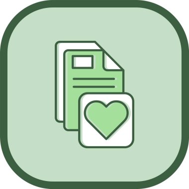 Vektör belgesi Simge illüstrasyonu