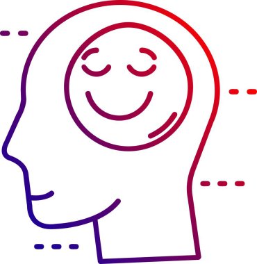 Kırmızı kurdeleli bir adamın vektör çizimi