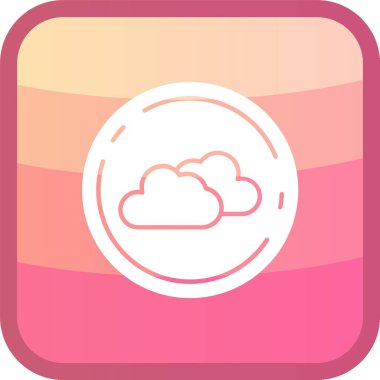 İllüstrasyon Bulut Bilgi İşlem Simgesi