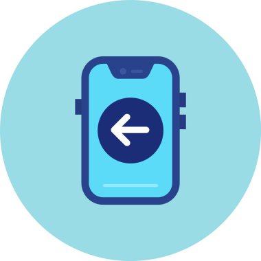 Cep telefonu. Basit resimleme