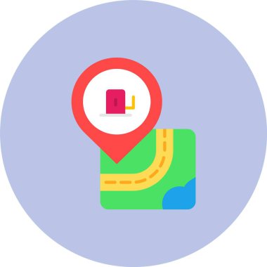 harita gezinme konumu simgesi