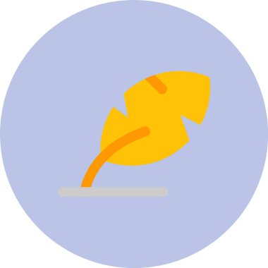 vektör sonbahar yaprağı simgesi