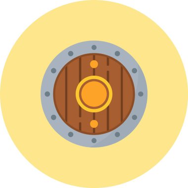 Namlu simgesi, vektör illüstrasyonu