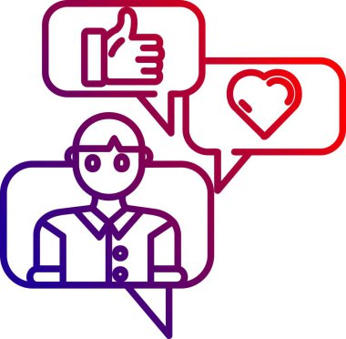 eli olan bir kalp gibi, sosyal medya gibi