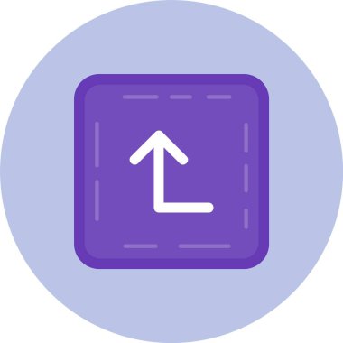 ok yönü simgesi, vektör illüstrasyonu