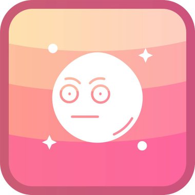 gece ay simgesi, vektör illüstrasyonu