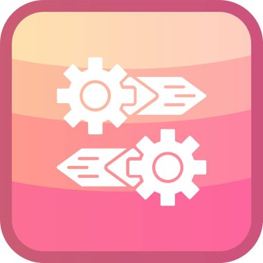 simge soyut olarak izole edildi