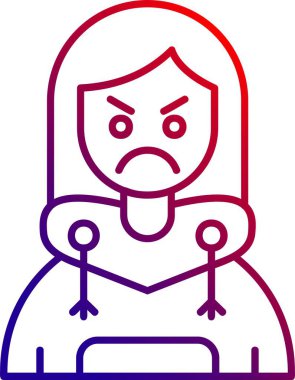 Kızgın suratlı kızgın bir adam.