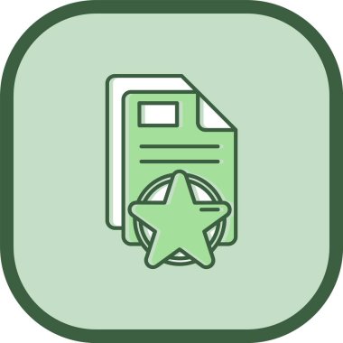 Vektör Belgesi Ico, vektör illüstrasyonu