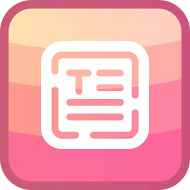 Belgenin vektör illüstrasyonu