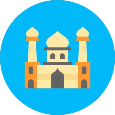 Bir caminin vektör illüstrasyonu