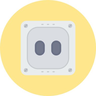 Modern simgenin vektör illüstrasyonu