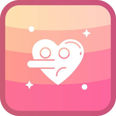 kalp simgesi modada izole edilmiş arkaplan