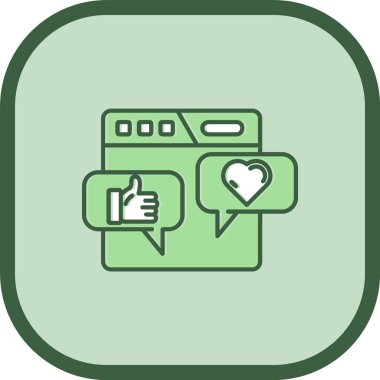 seo modern simgesinin vektör illüstrasyonu