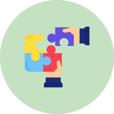 İş takım çalışması kavramı vektör illüstrasyon